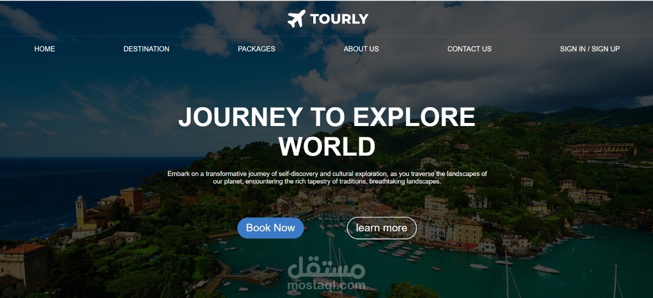 Tourly Website