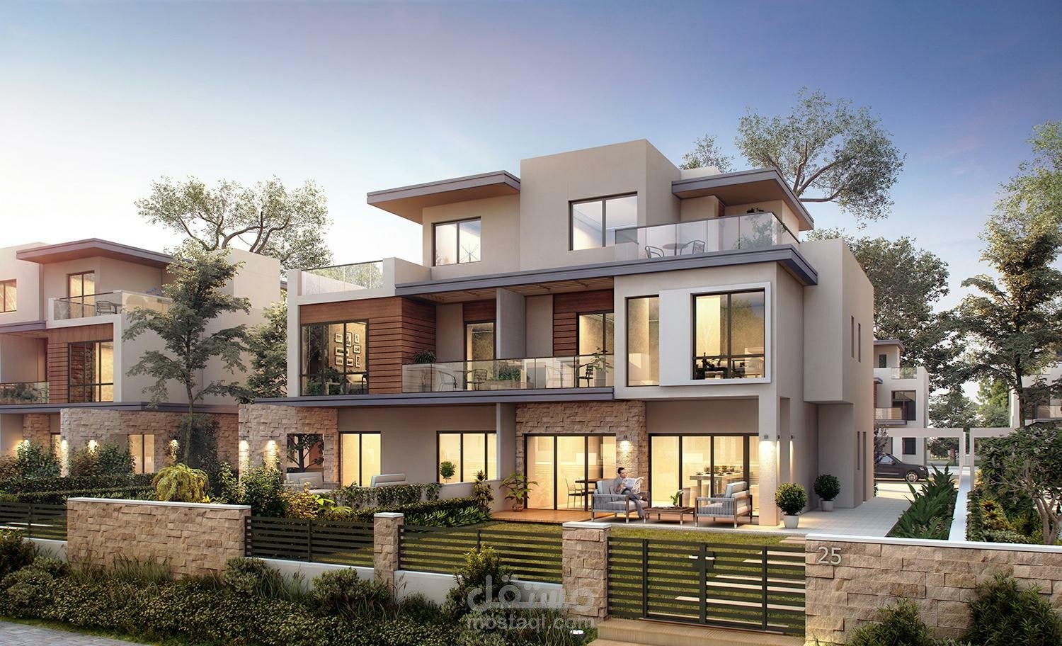تصميم فيلا سكنية