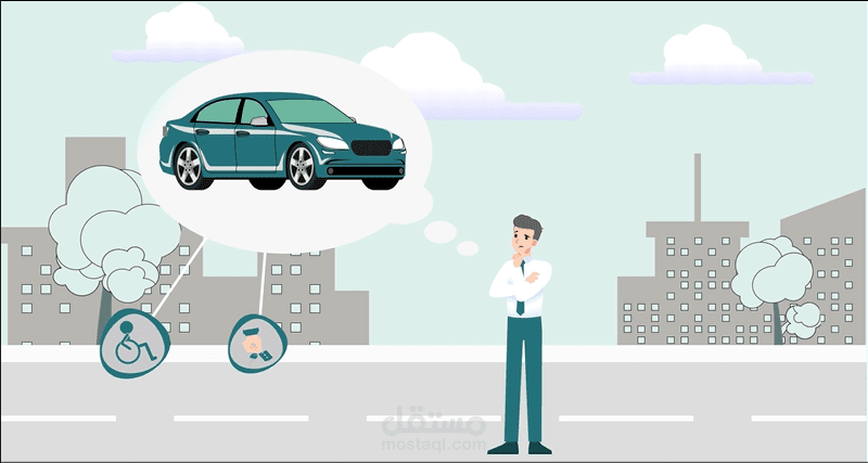 تصميم فيديو موشن جرافيك احترافي يشرح فكرتك بأسلوب إبداعي