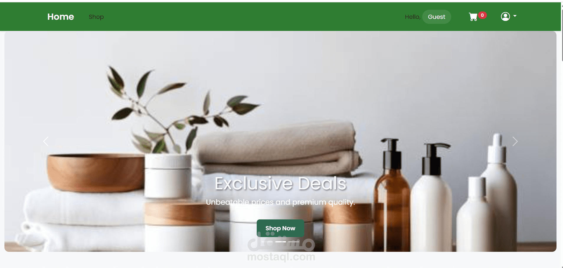 Full-Stack E-Commerce Application built using Node.js, Express, and Multer