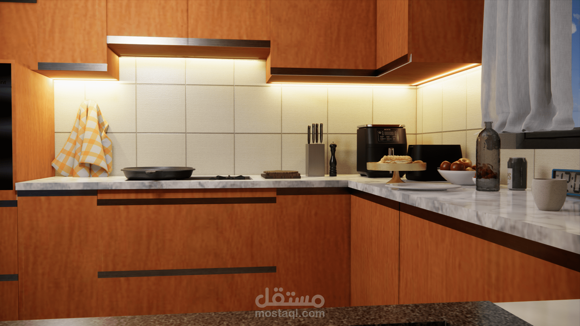 Modeling of kitchen15m2