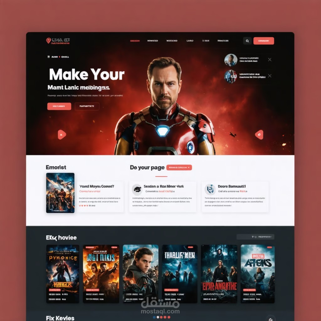 منصة أفلام تفاعلية - اكتشف وتنظيم ومشاهدة أحدث الأفلام