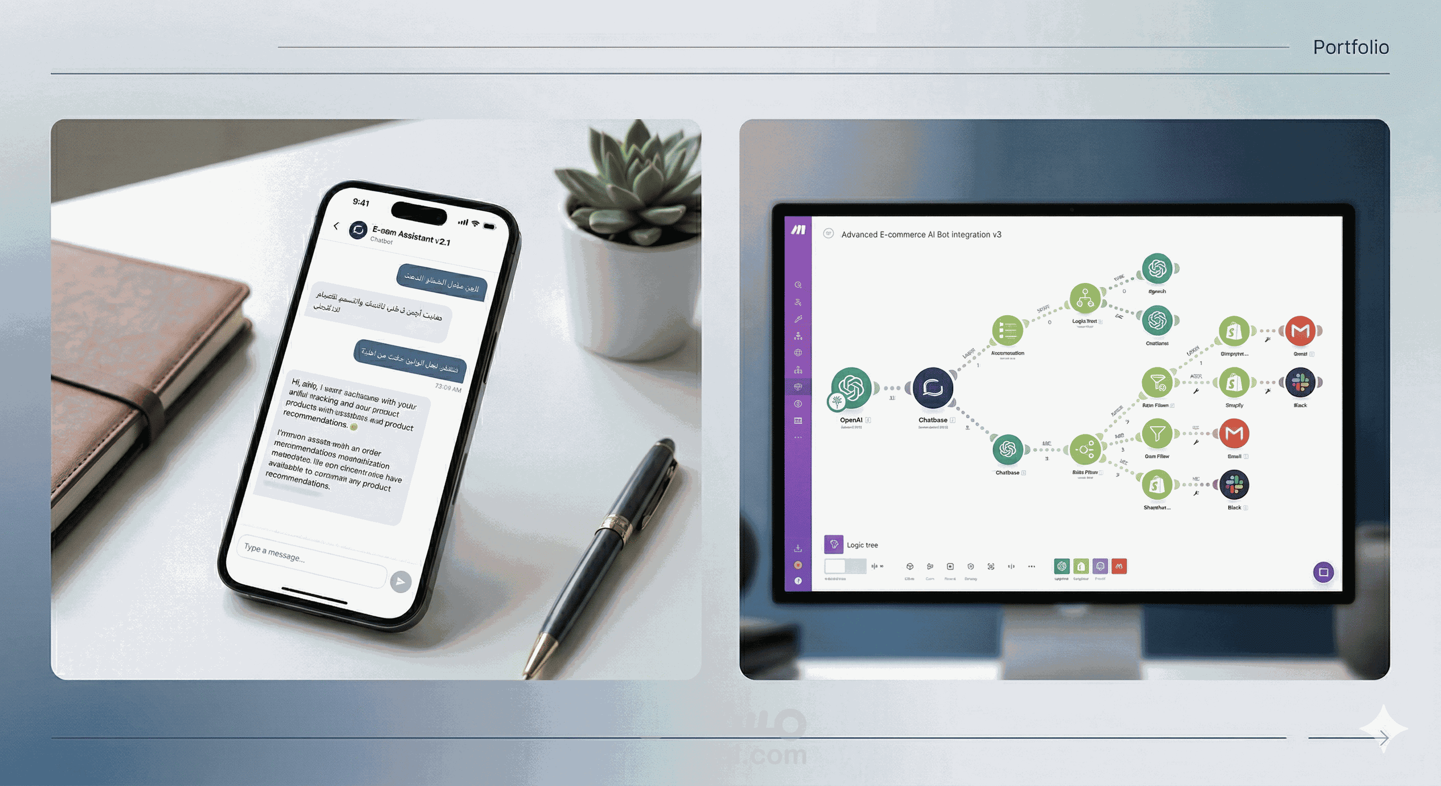 بناء وكيل ذكاء اصطناعي (AI Agent) ونظام أتمتة متكامل للمتاجر الإلكترونية