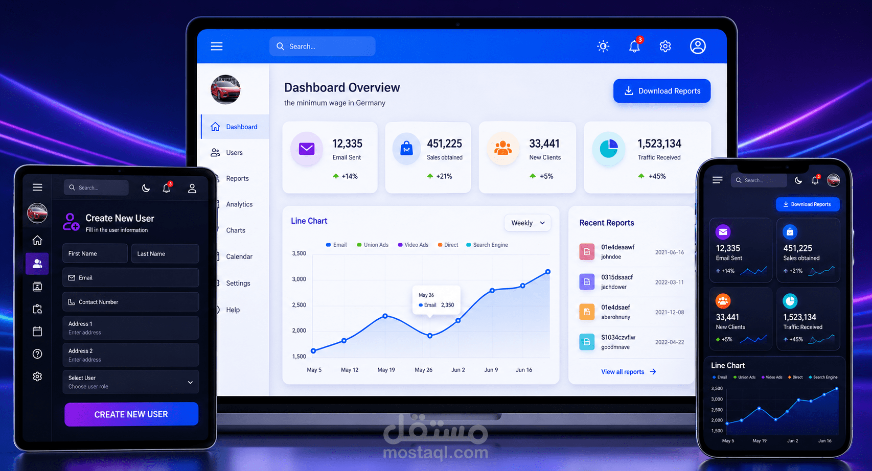 Admin Dashboard