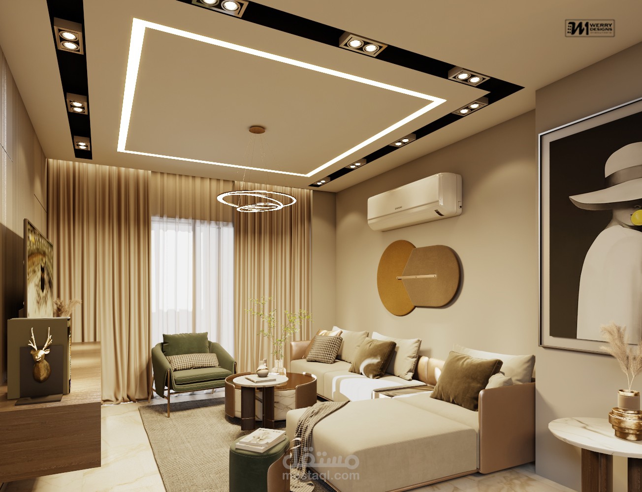 living area design