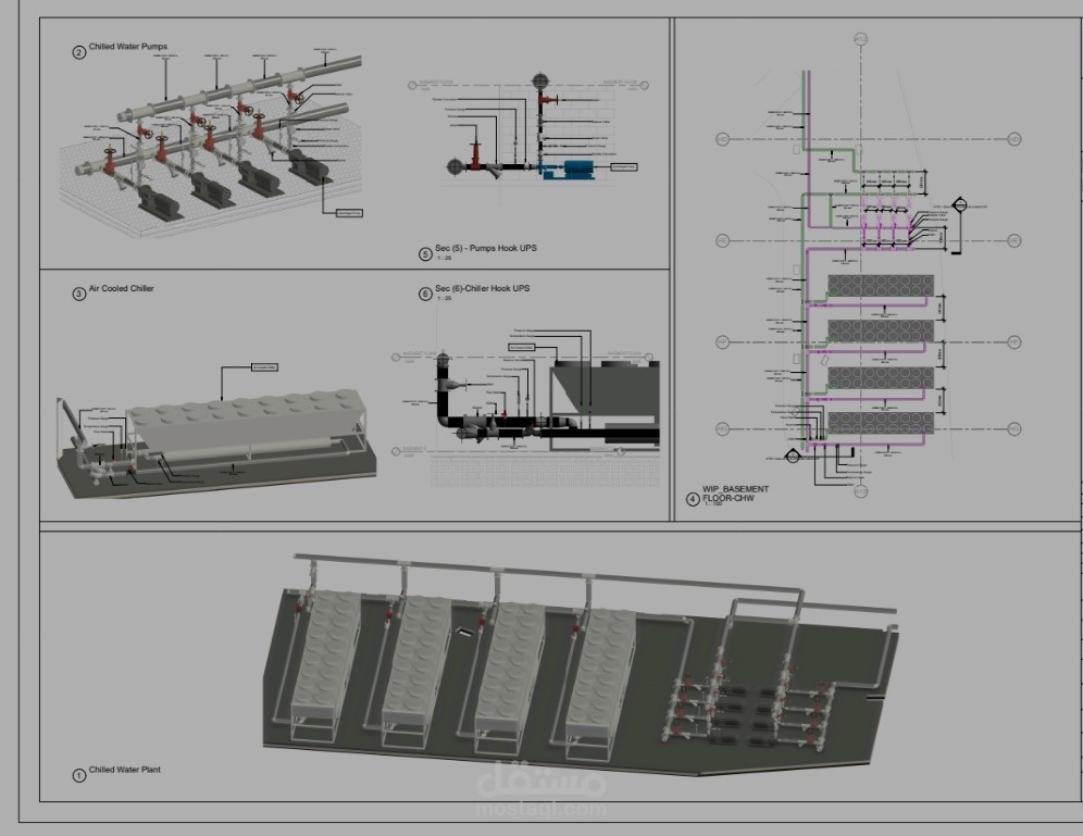 Chiller plant for large school