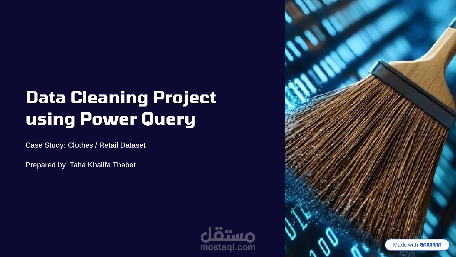 مشروع تنظيف ومعالجة البيانات