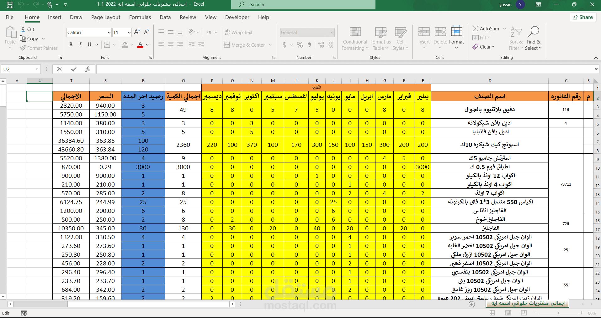 Advanced Excel Data Entry & Management Sheet