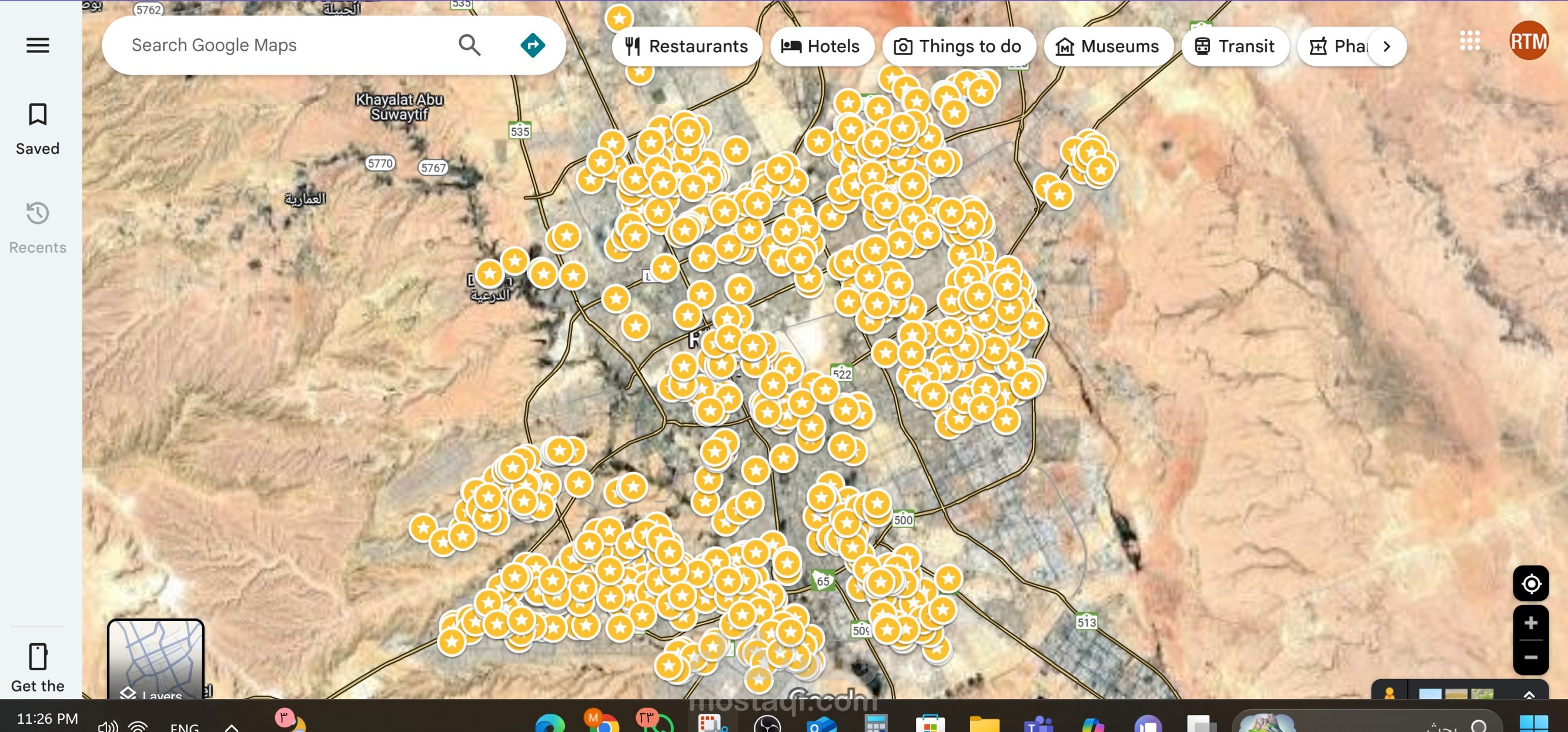 تحديد مواقع العملاء وحفظها على Google maps
