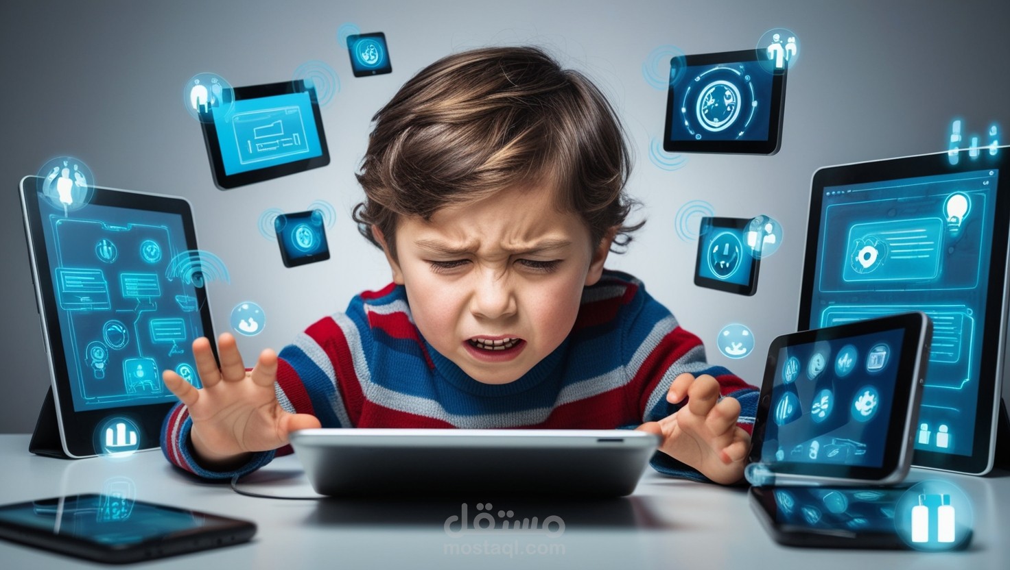 مخاطر الزكاء الاصطناعي على الاطفال