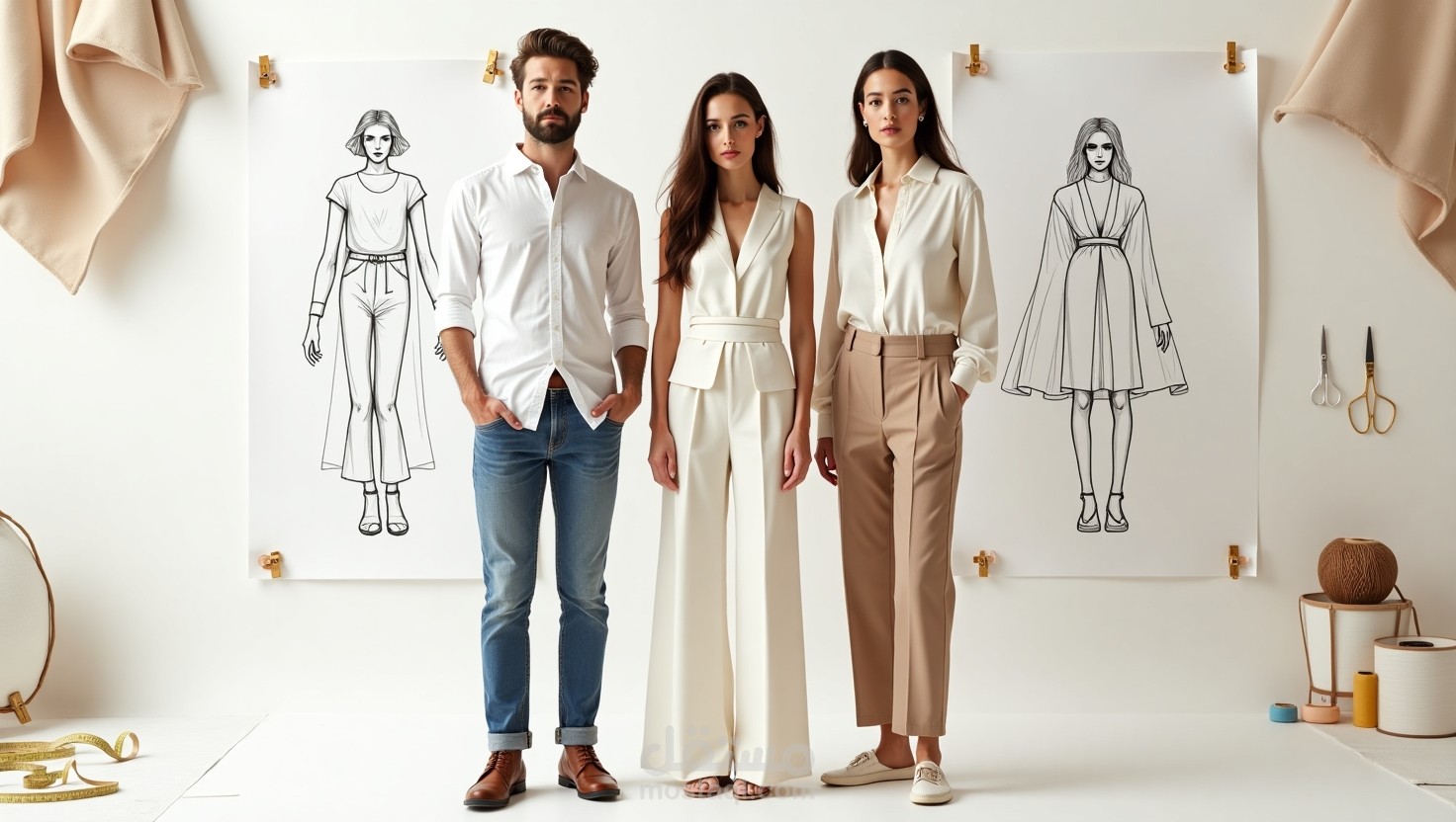 كيفية تتعلم تصميم الأزياء وتحويله إالى خدمات على المنصات