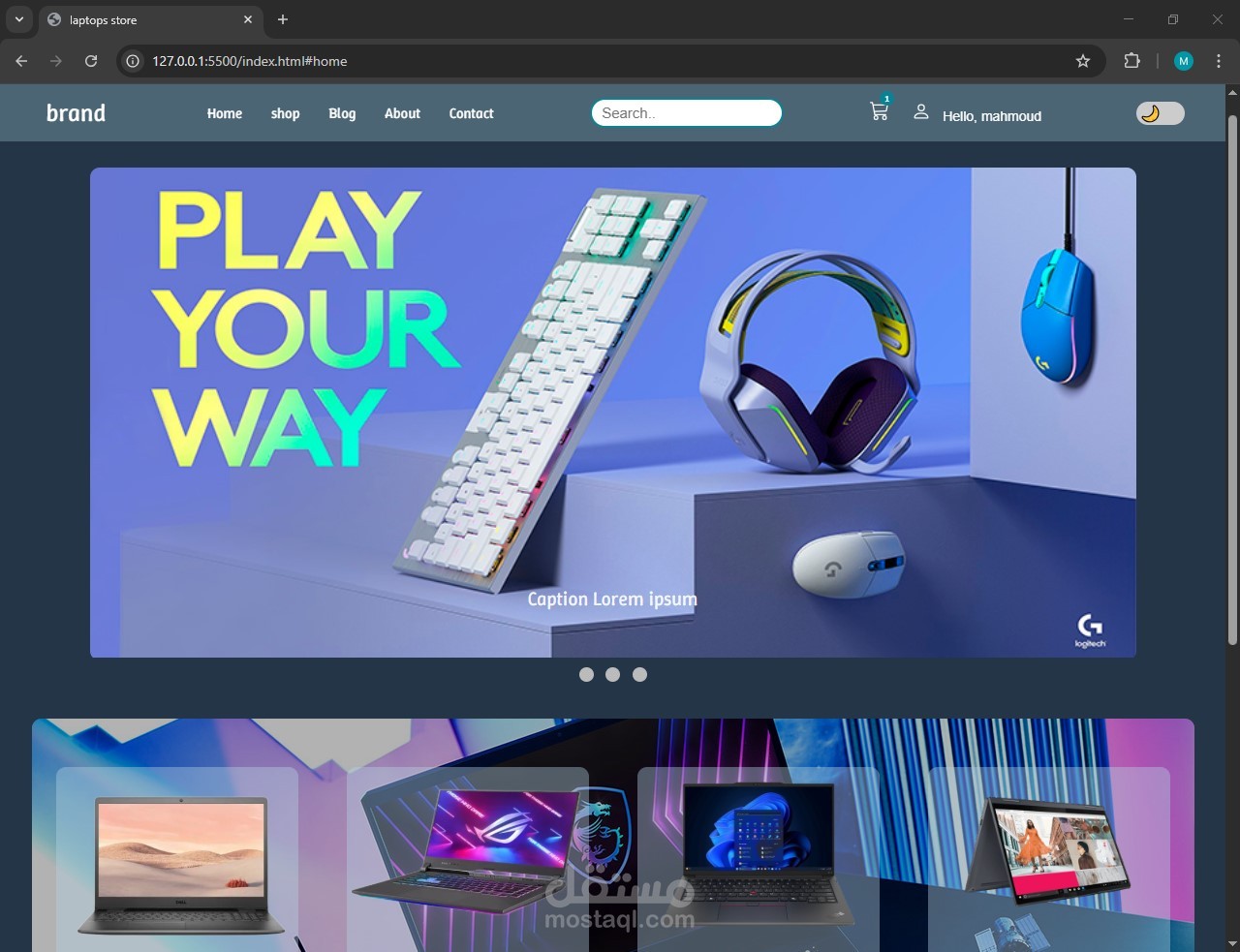 Laptop  store
