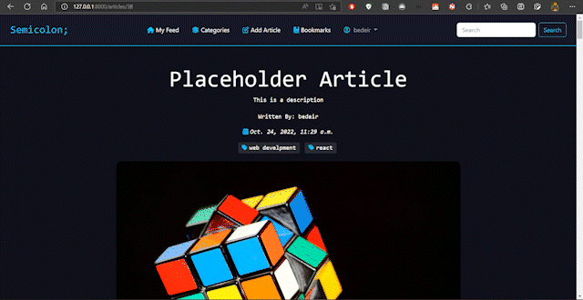 Django Blog - منصة تدوين متكاملة