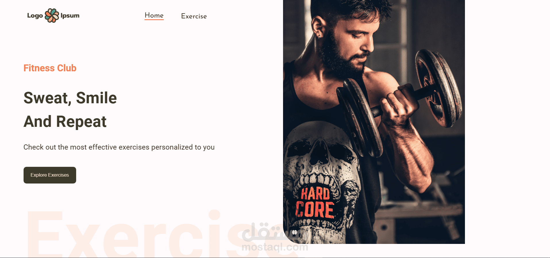 Fitness Gym - منصة تمارين اللياقة البدنية ️️