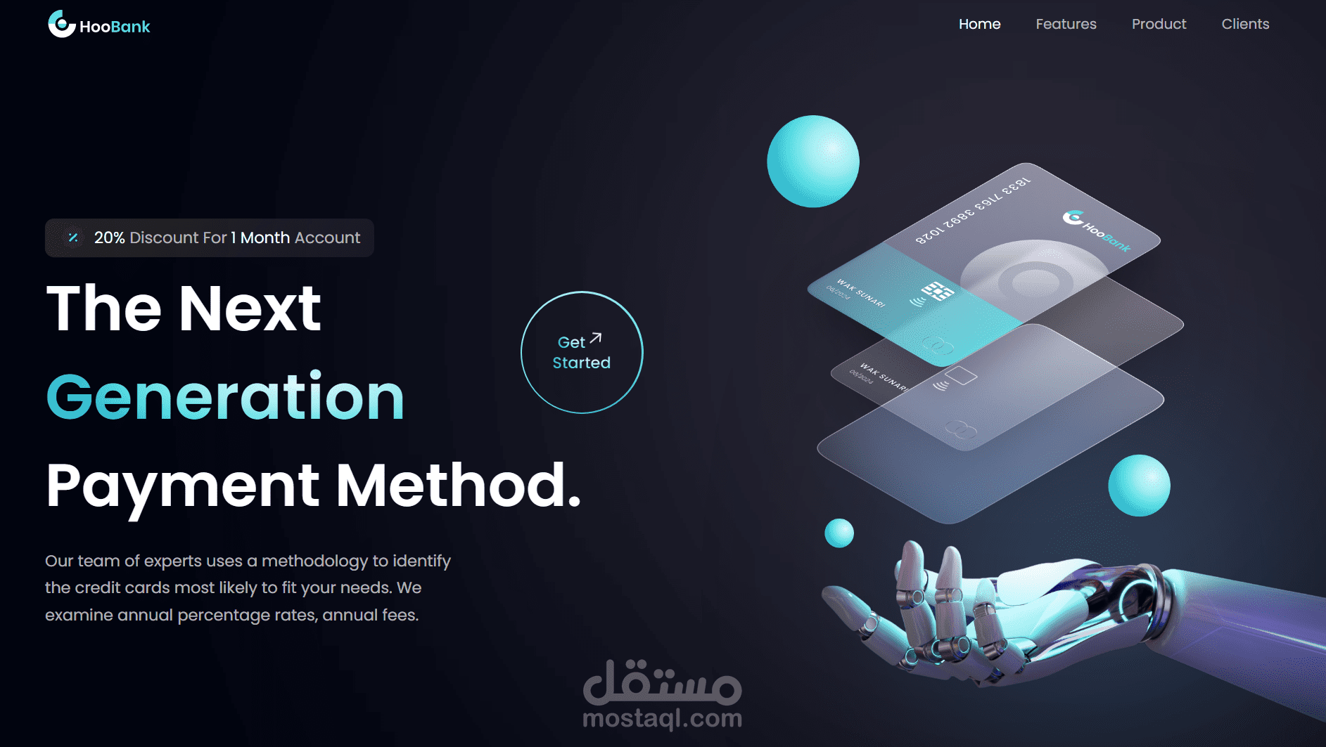 startup landing page