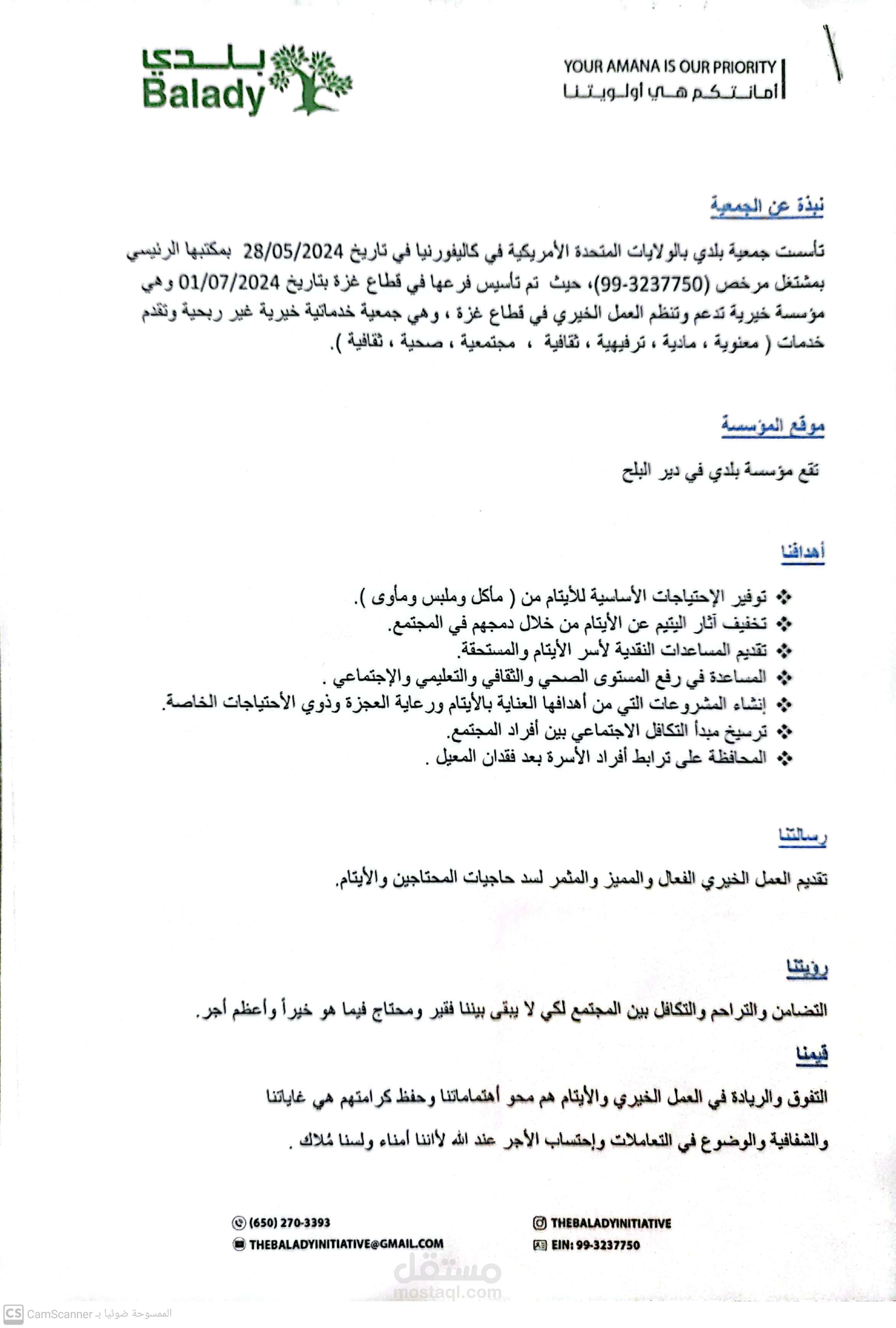 تقرير فني