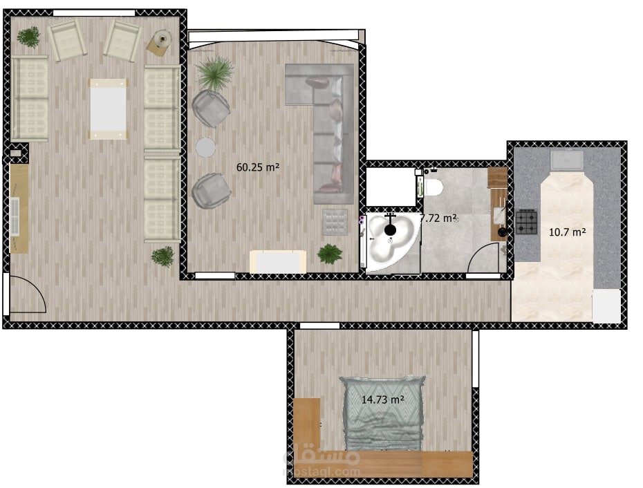 modern apartment
