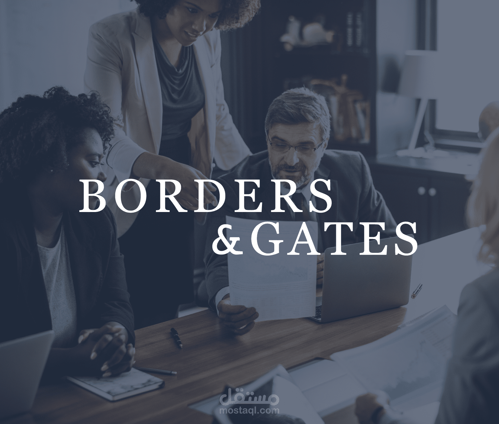 موقع شركة Border & Gates للإستشارات الخاصة بالشركات
