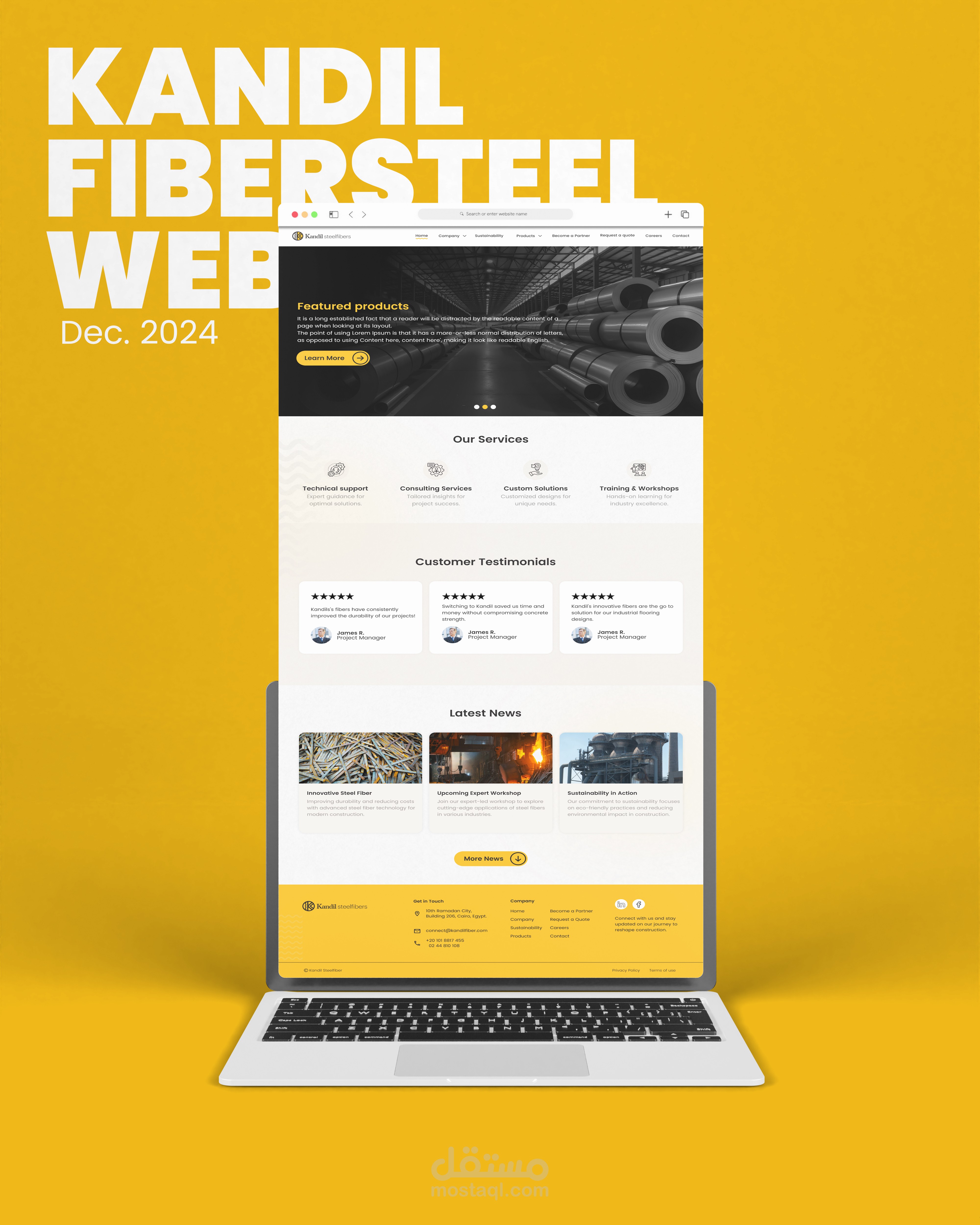 Kandil fibersteel | Website