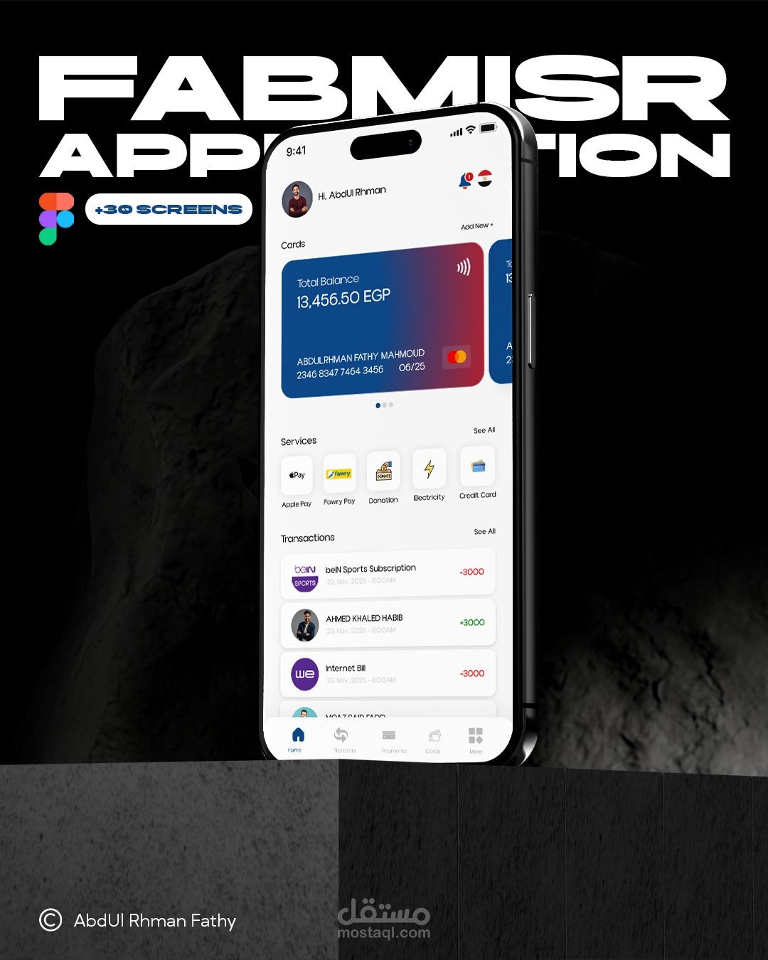 FABMISR Application | UI/UX Redesign