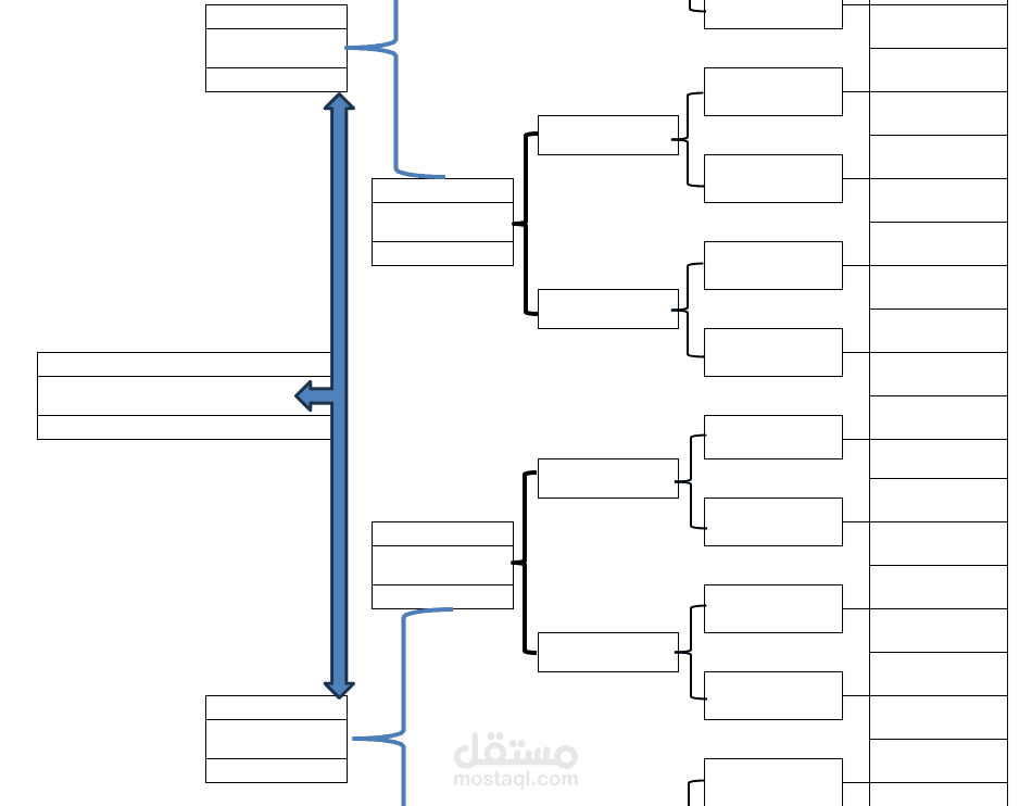 هيكل تنظيمي