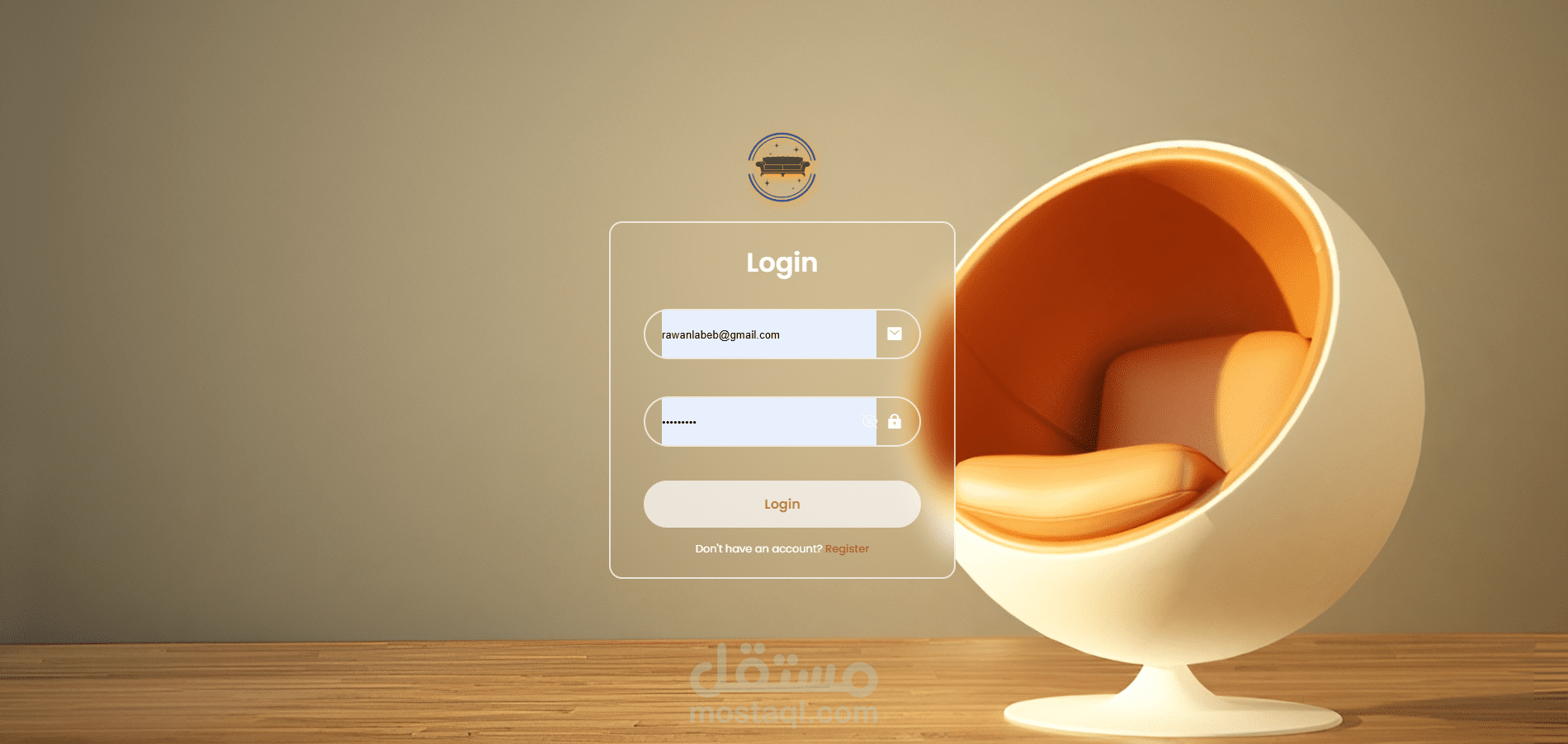 Login & Register System
