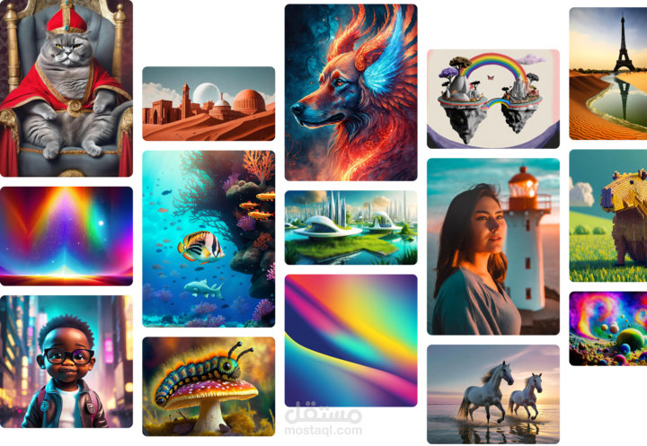 تصميم صور بال ai