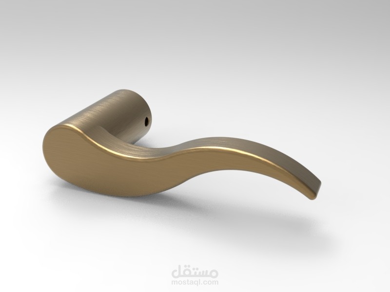 تصميم مقابض الأبواب باحترافية باستخدام SolidWorks