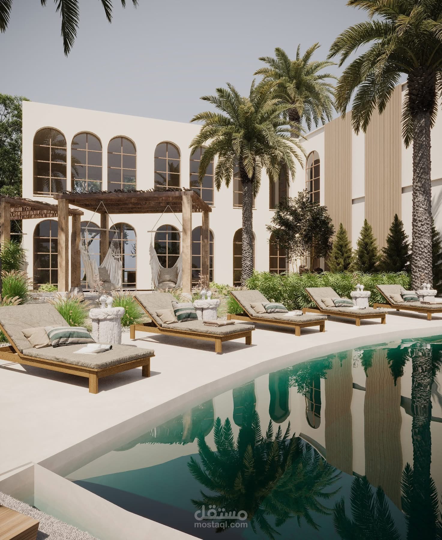 تصميم سبا علاجي متميز