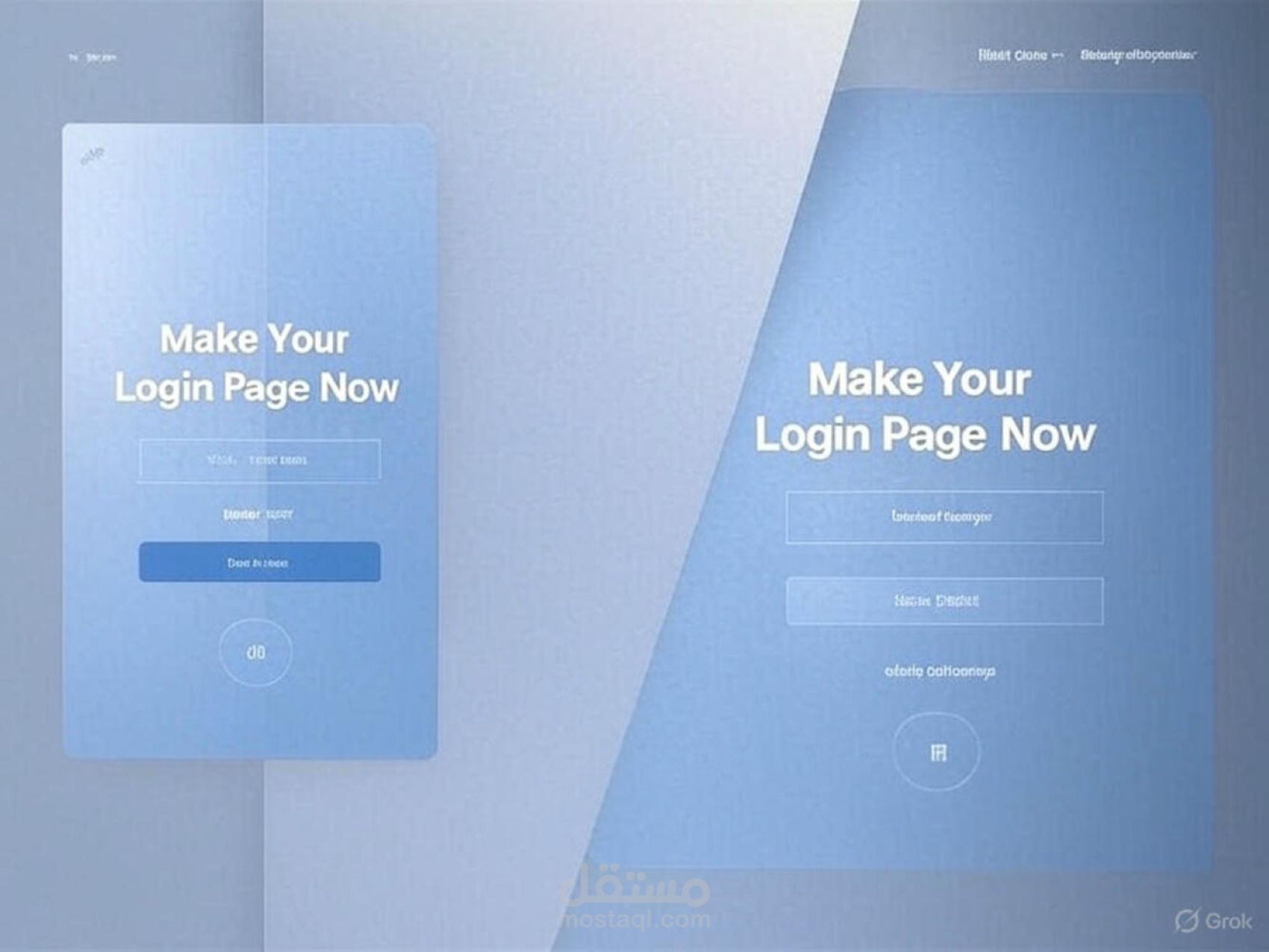 صفحه تسجيل دخول / login page