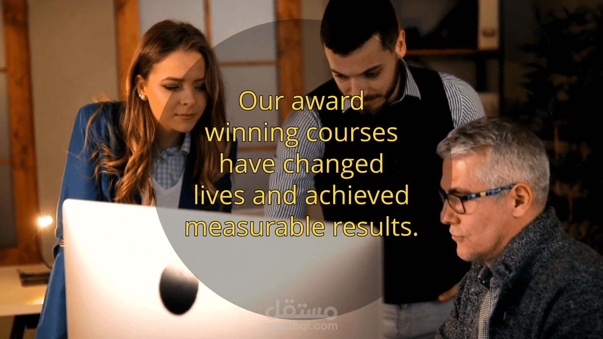 فيديو اعلاني لمنصة كورسات فى كندا