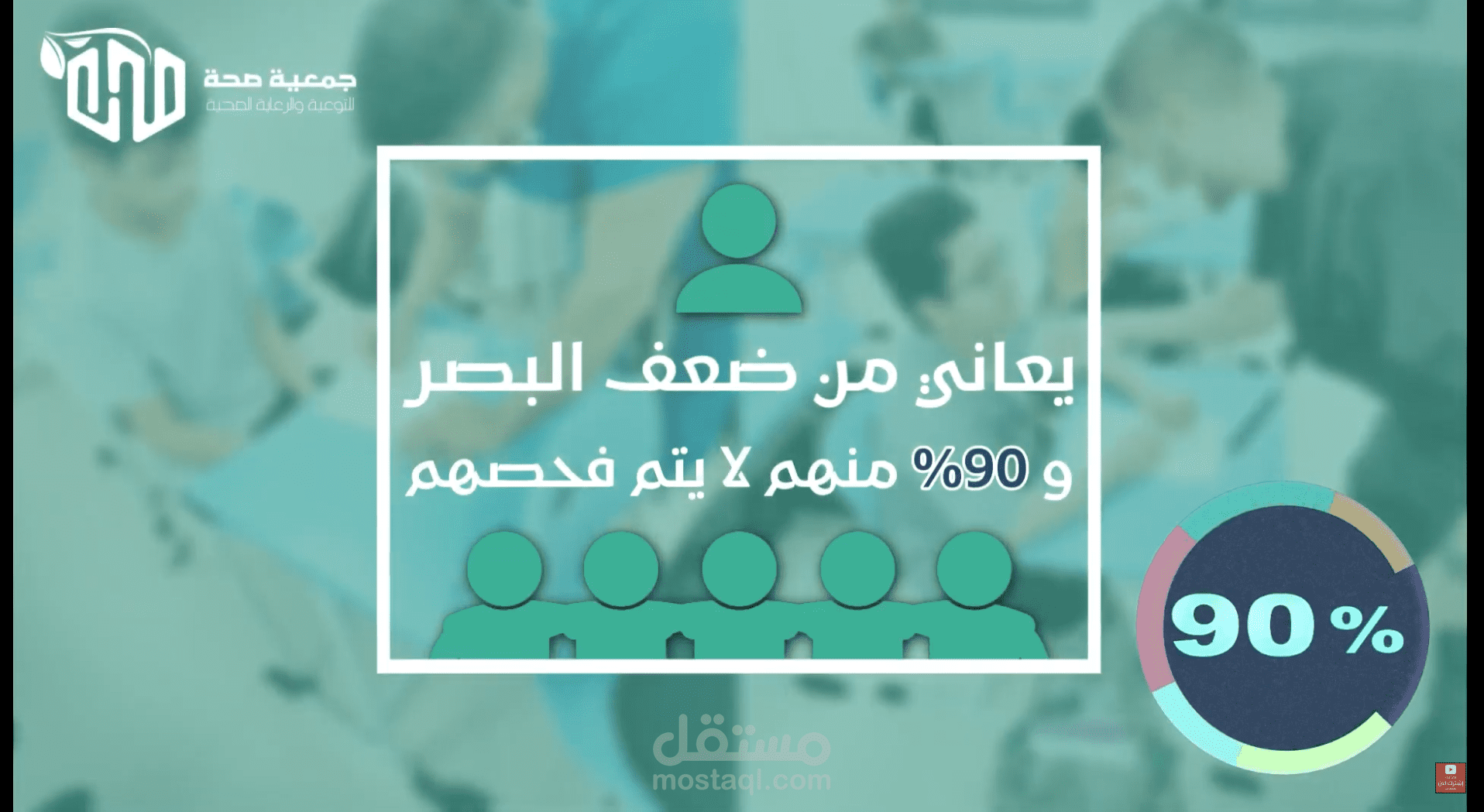 فيديو اعلاني لجمعية صحة للرعاية والتوعية الصحية