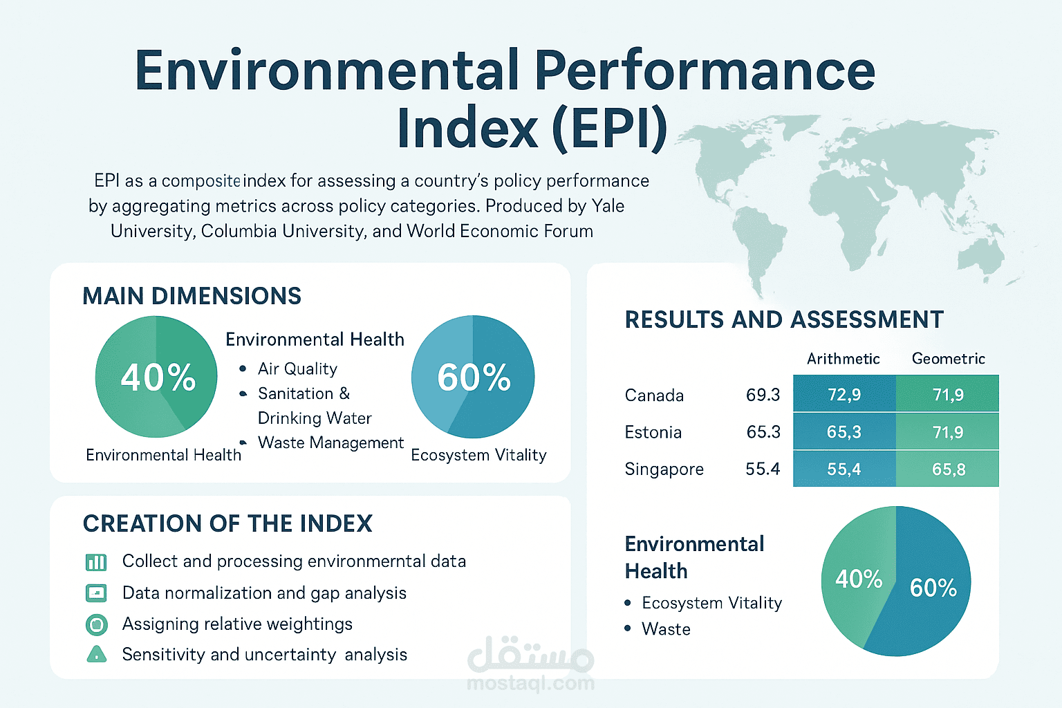 presentation about ENVIRONMENTAL PERFORMANCE INDEX (EPI)