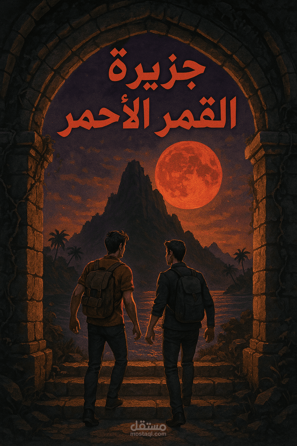 روايه جزيرة القمر الأحمر