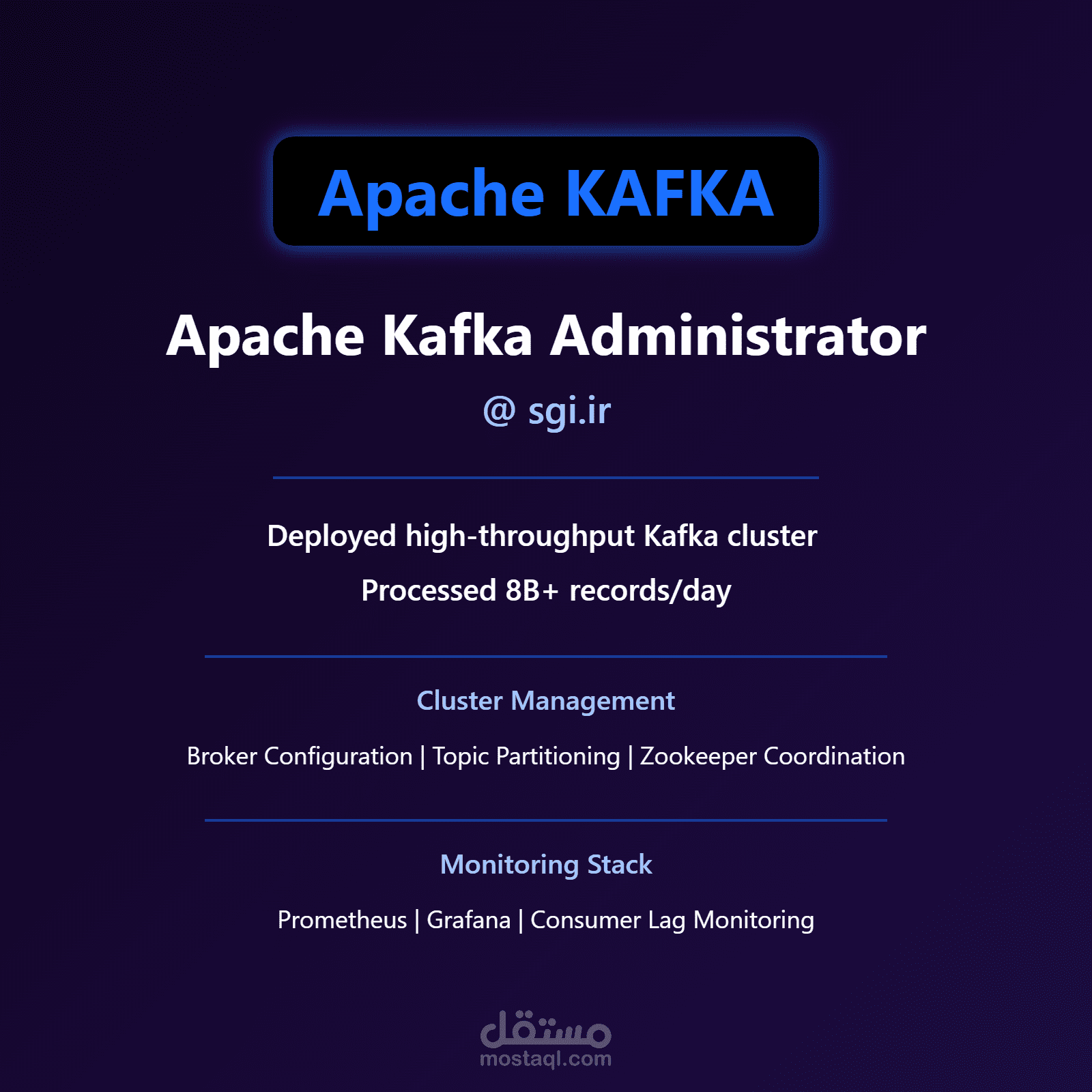 Apache Kafka Cluster Setup for Big Data