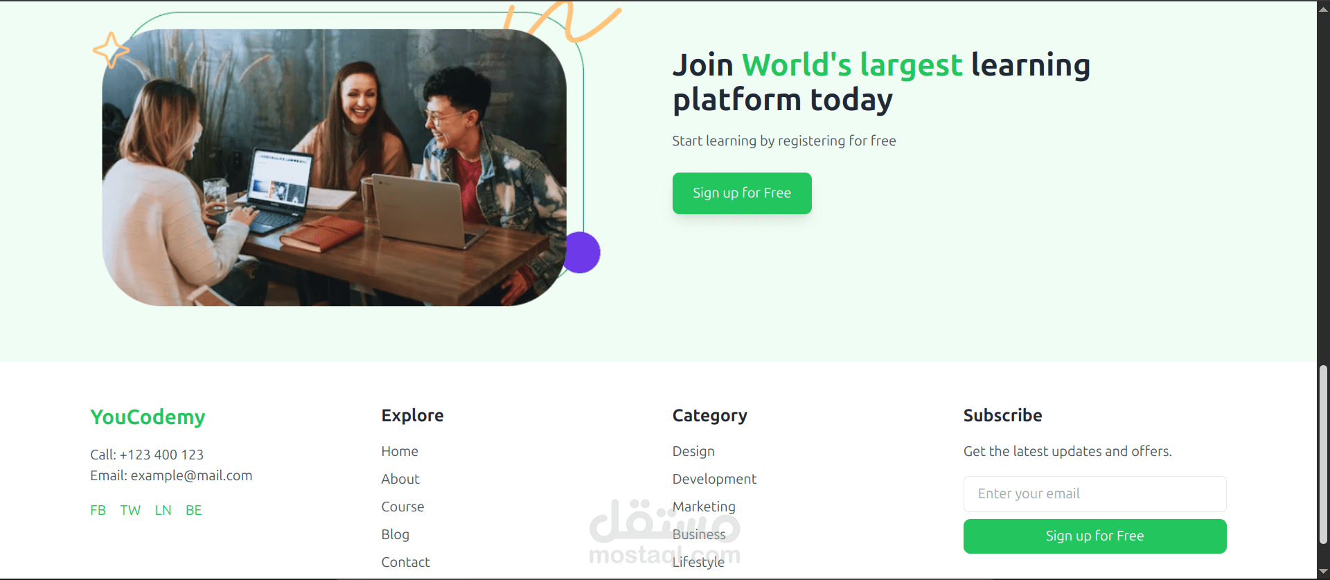 YouCodemy  E- Learning
