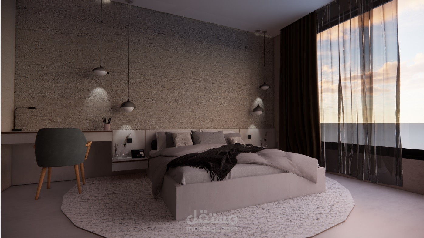 غرفة فندقية