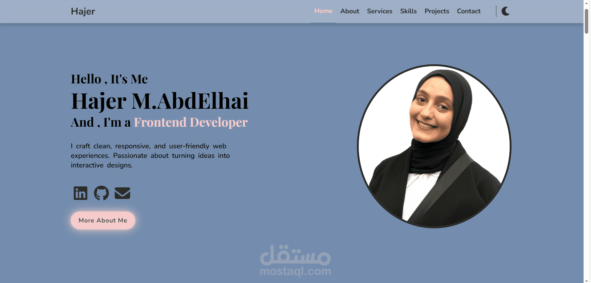 my own portfolio