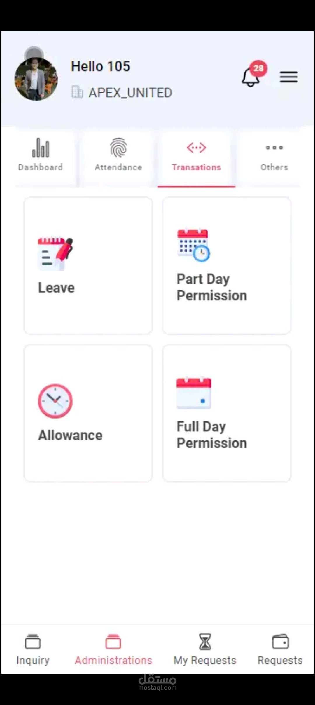 SmartInV3 Attendance Application For Employee and control them with Our Managers