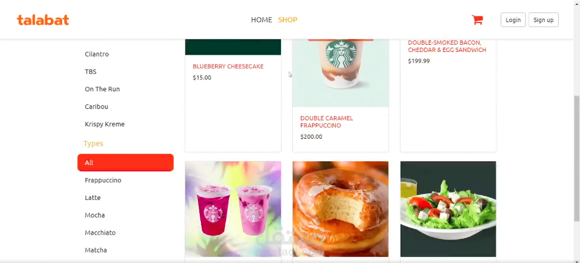 Talabat E-commerce Project