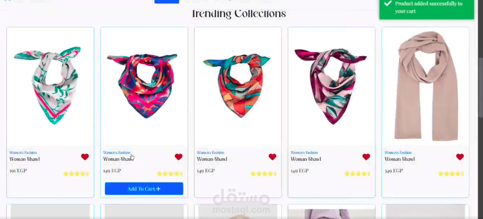 E-commerce Website Built with Angular