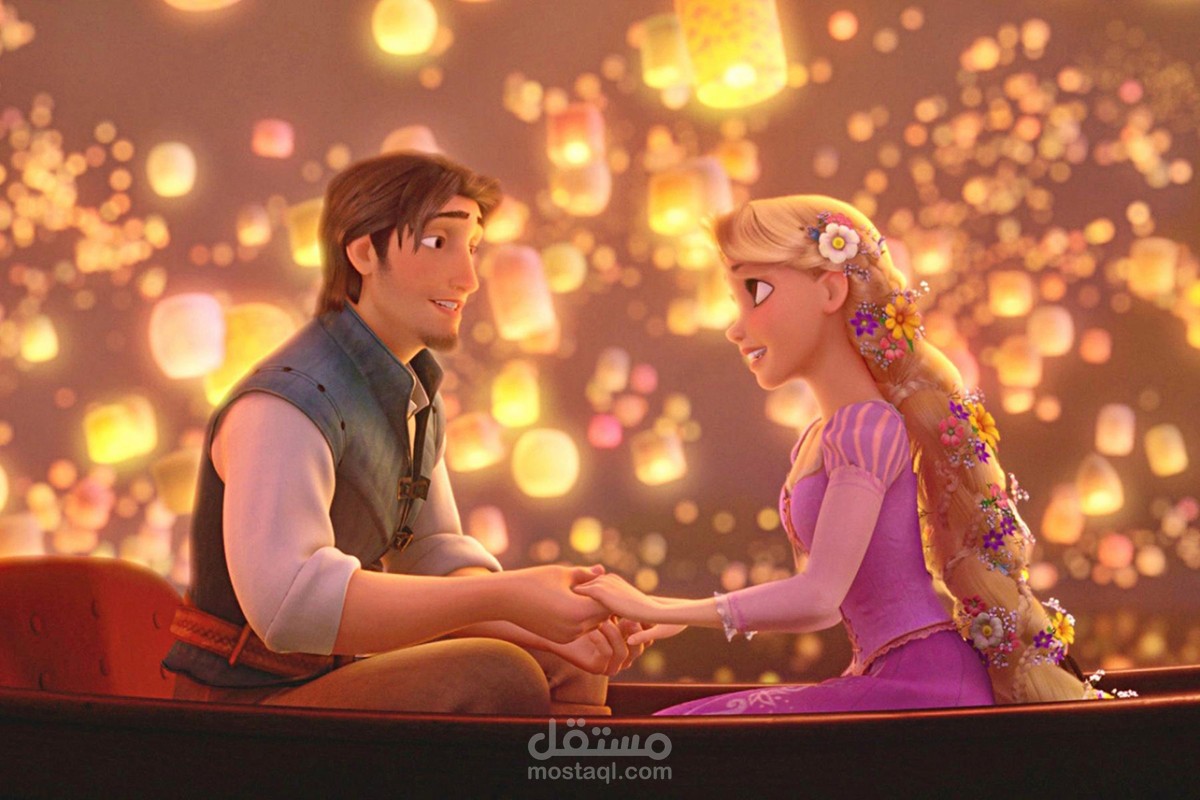 تسجيل غنائي لأغنية "ياوردة المعي" من كارتون Rapunzel
