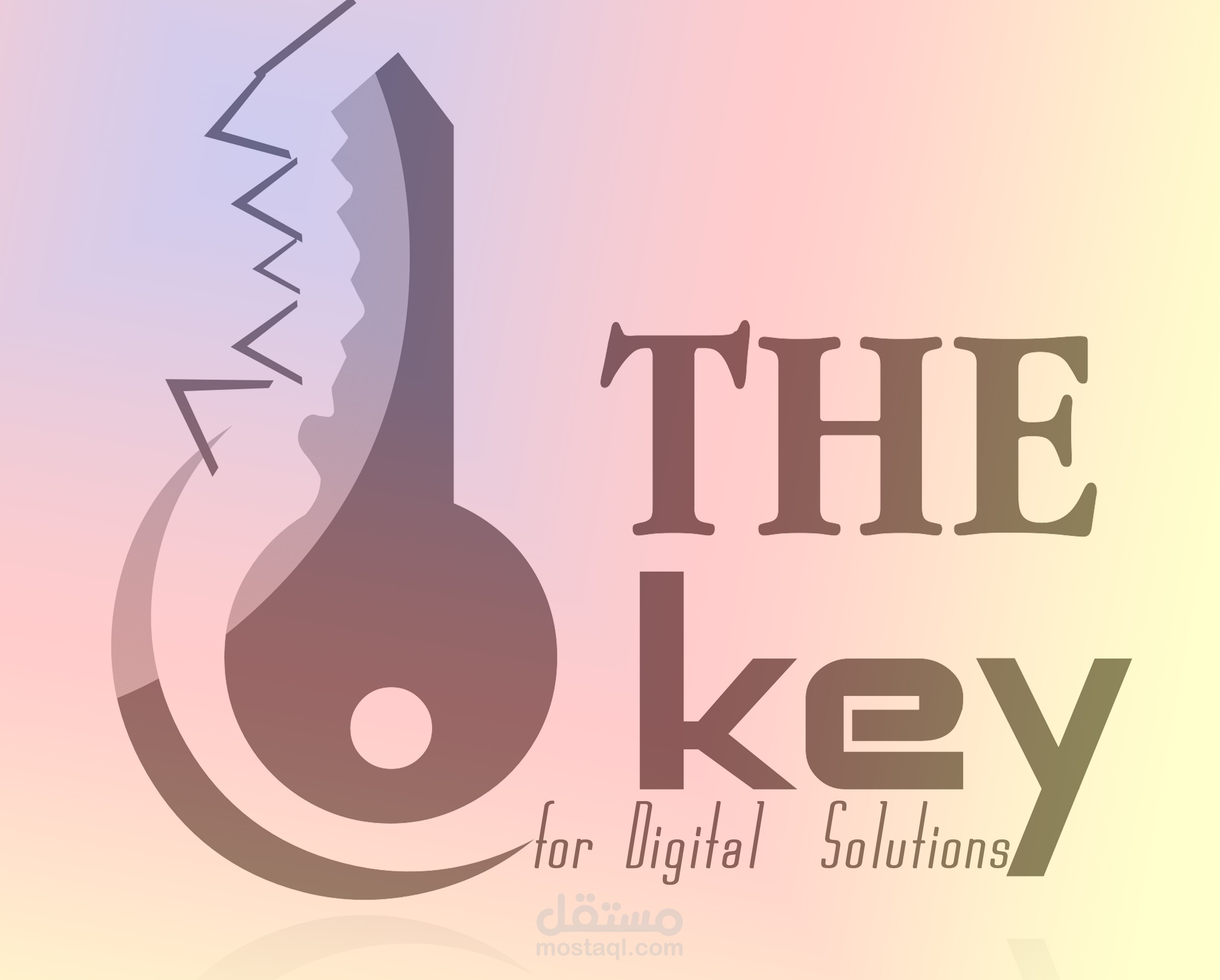شعار شركة خدمات الكترونية ( برامج / تطبيقات  حلول الشركات الذكية )