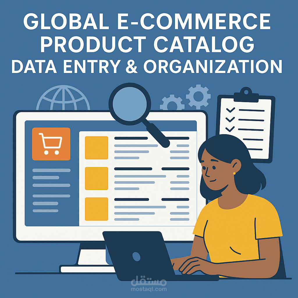 Global E-commerce Product Catalog Data Entry & Organization
