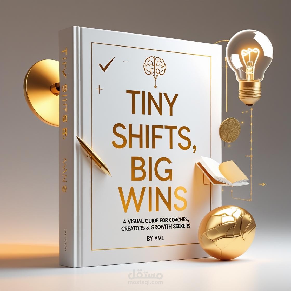 Tiny Shifts, Big Wins  ملخص بصري احترافي لكتاب Atomic Habits
