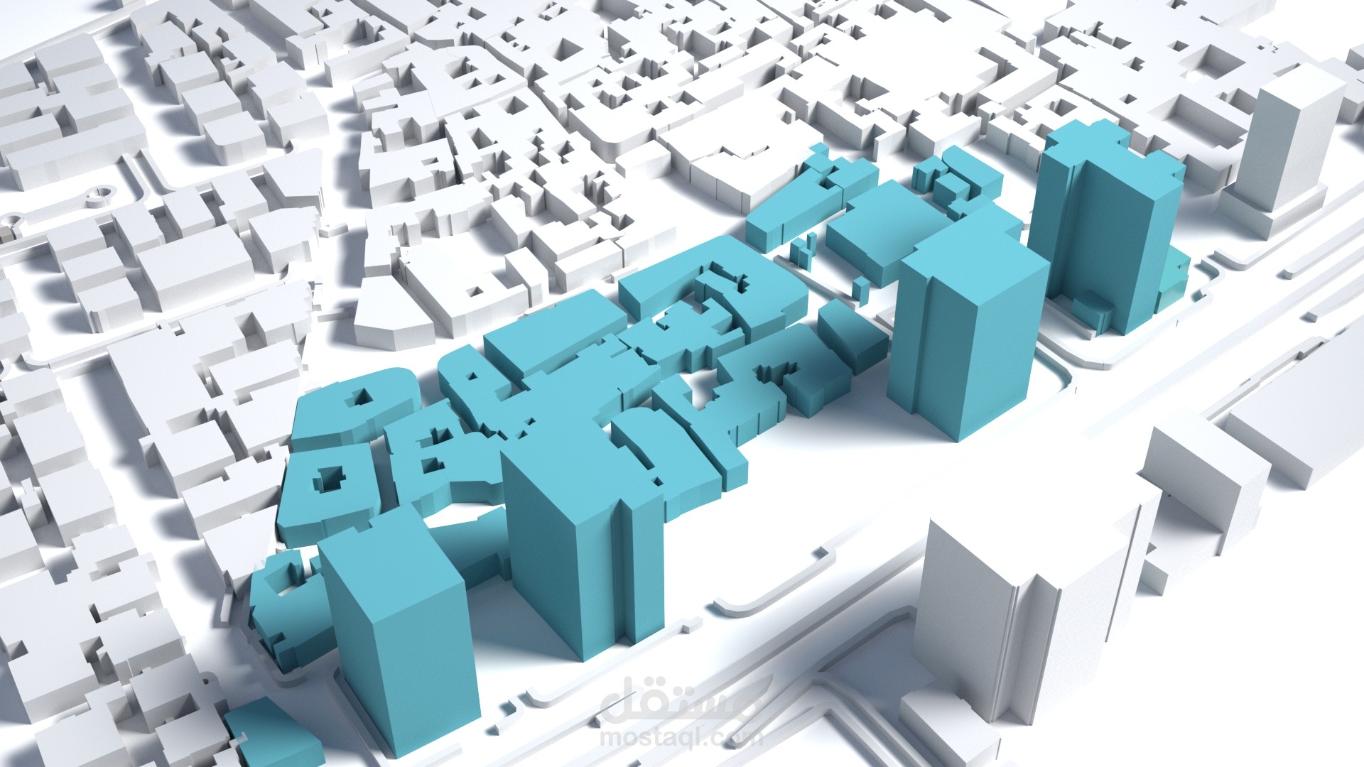3D For the Atharwa Street_ Damascus