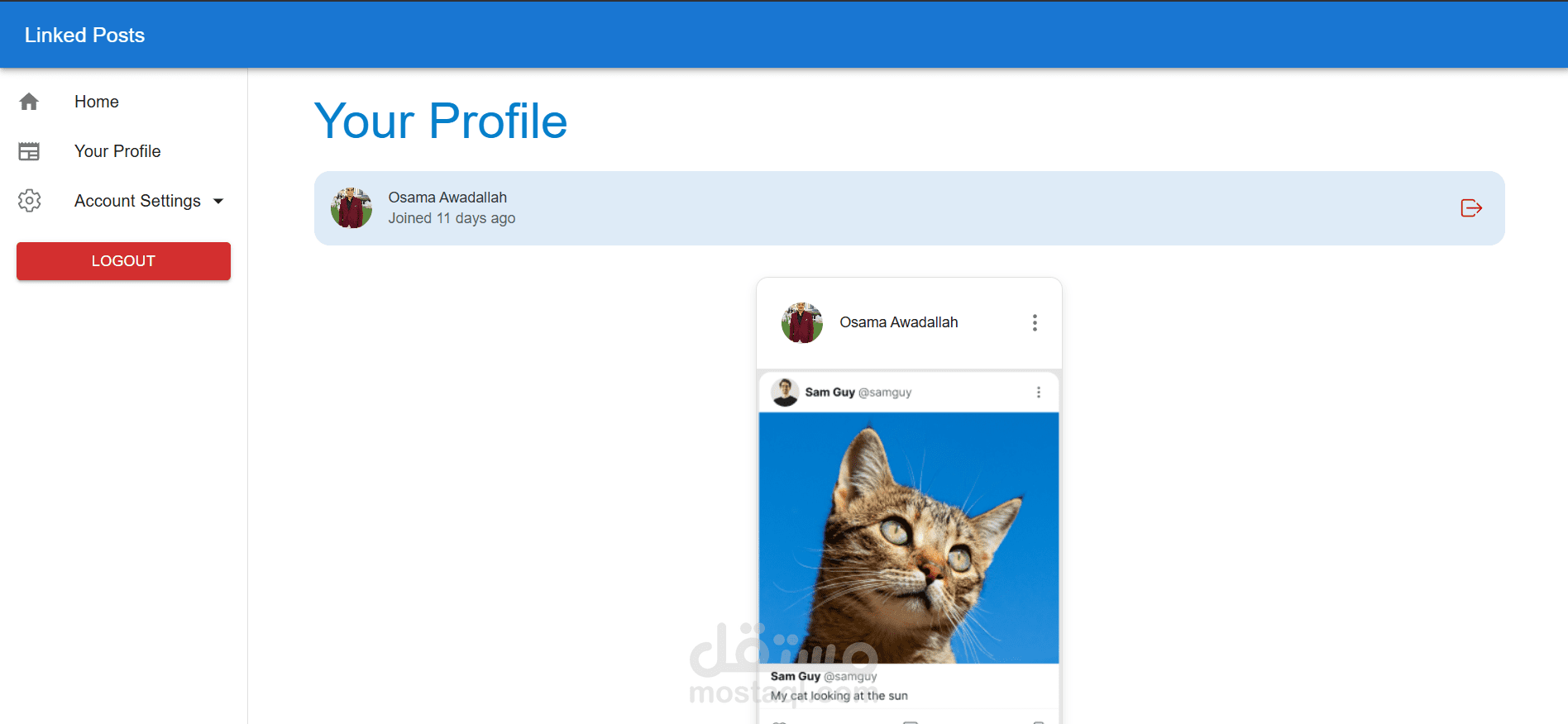 LINKED POSTS