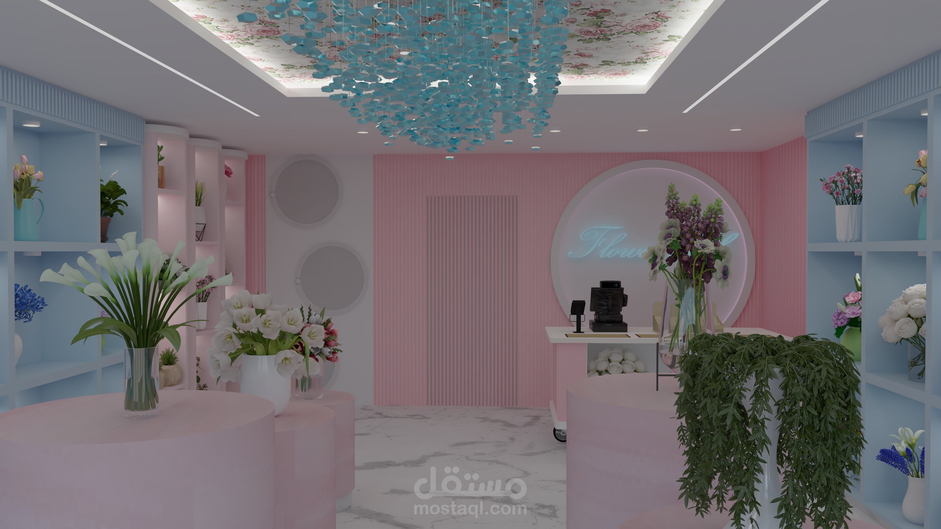 محل أزهار و وروود