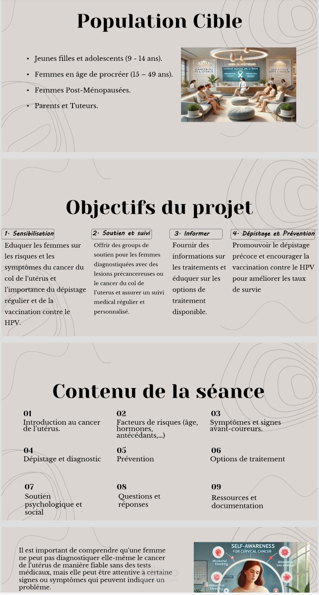 Uterine Cancer - Educational Project