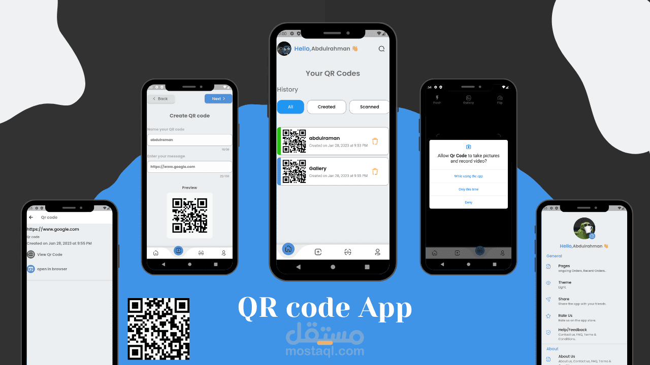 QR Code Flutter